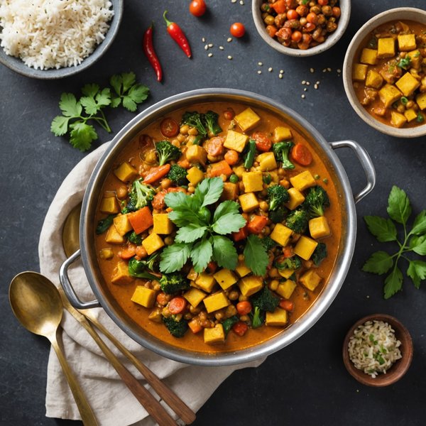 Quels sont les conseils pour un curry de légumes sans lait de coco?